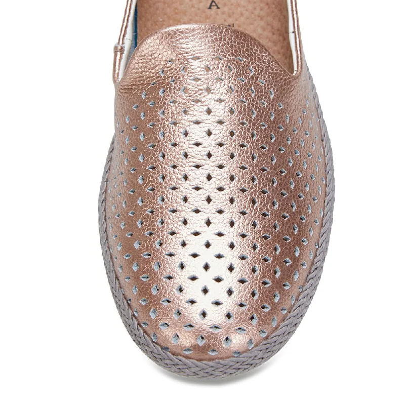 Ricky Loafer in Rose Gold Leather