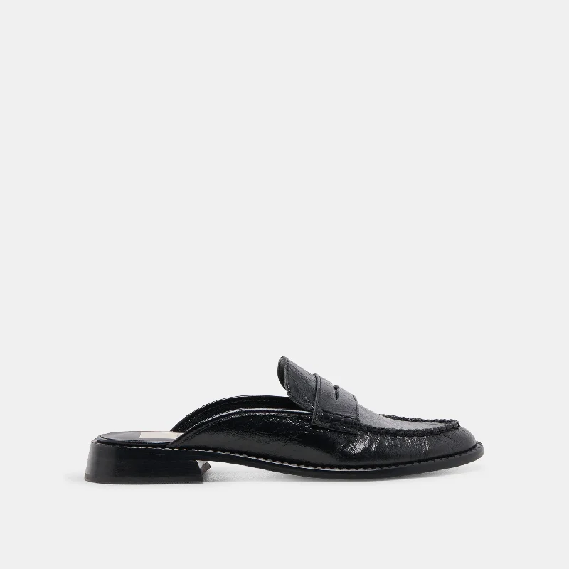 HAVAN LOAFERS MIDNIGHT CRINKLE PATENT