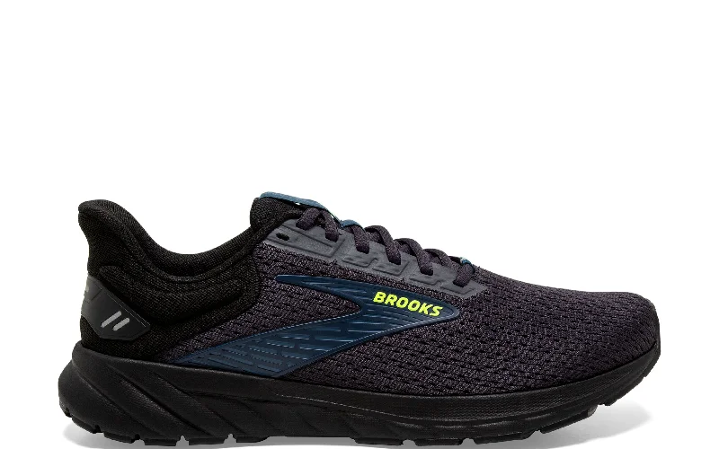 Men's Brooks Anthem 6, Ebony/Black/Blue, 7 D Medium