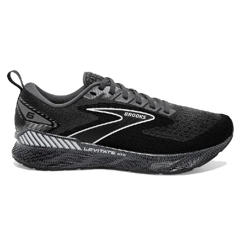 Men's Brooks Levitate GTS 6, Blackened Pearl/Ebony/White, 8.5 D Medium