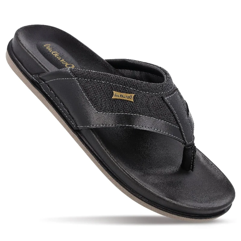 Walkaroo+ Men Sandals  - WE1020 Black