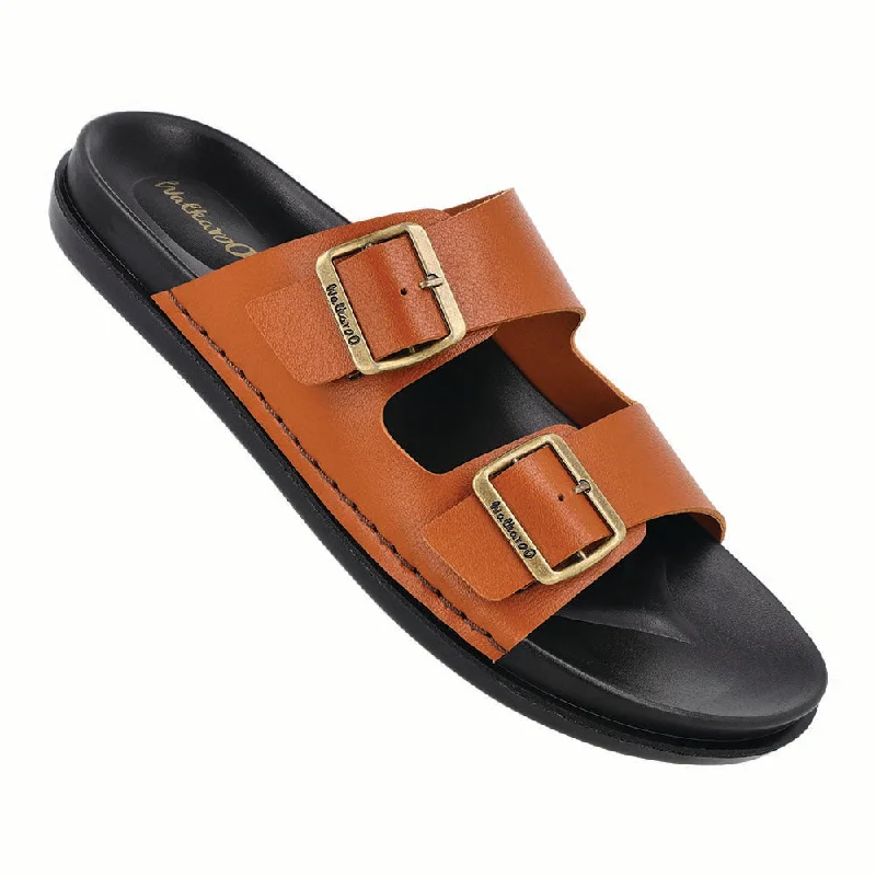 Walkaroo+ Men Sandals  - WE1337 TAN