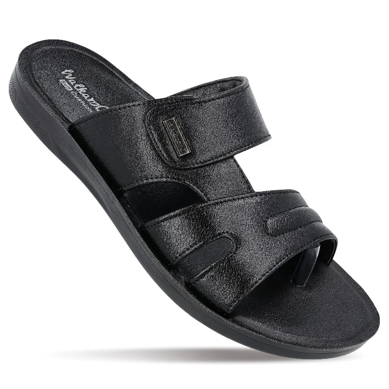 Walkaroo+ Men Sandals  - WE1327 Black