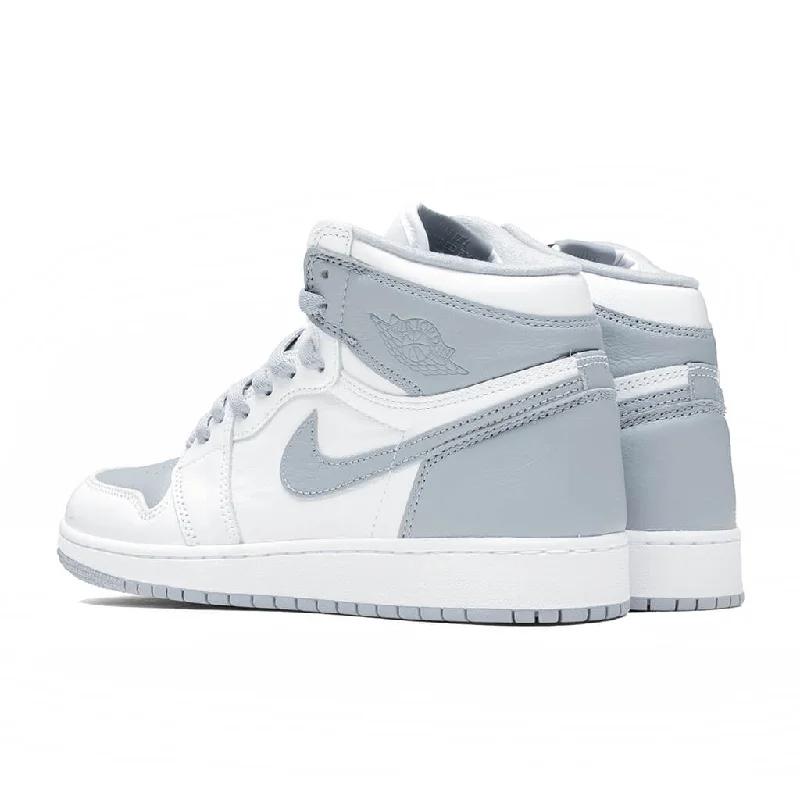 Air Jordan 1 Retro High OG (GS) - Stealth/White