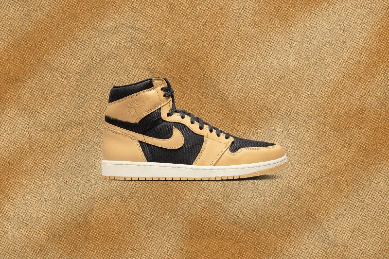 Air Jordan 1 Retro High OG 'Heirloom' - Vachetta Tan/Black/Sail