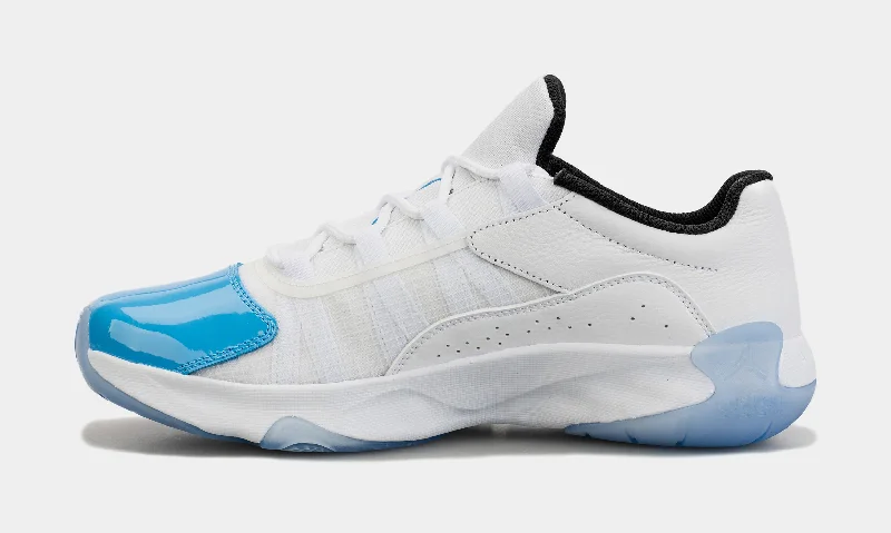 Air Jordan 11 CMFT Low Mens Basketball Shoes (White/Blue)