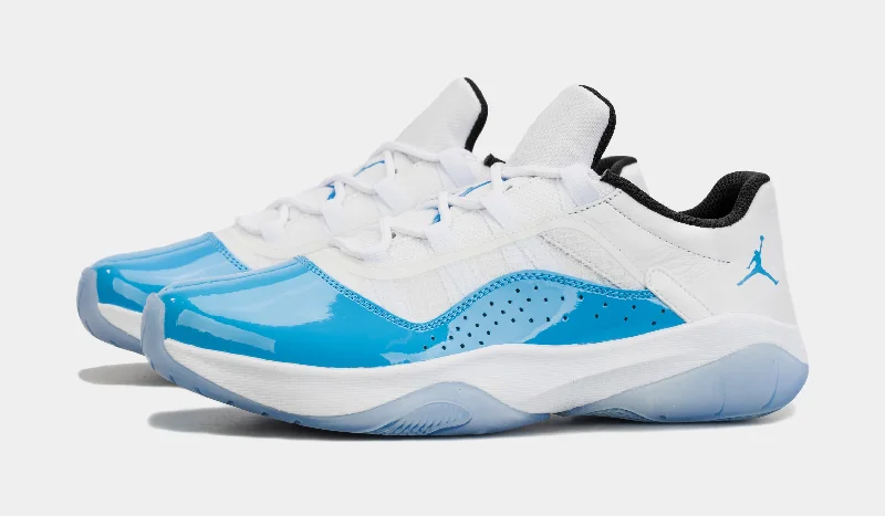 Air Jordan 11 CMFT Low Mens Basketball Shoes (White/Blue)