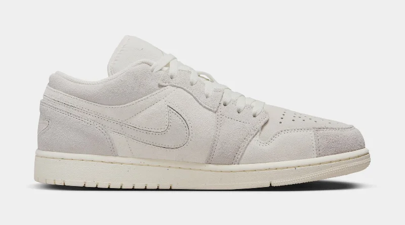 Air Jordan 1 Low SE Craft Mens Basketball Shoes (Pale Ivory/Sail/Legend Brown)