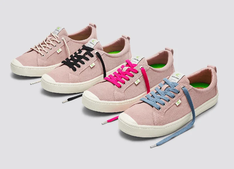 OCA Low Rose Suede Sneaker Men