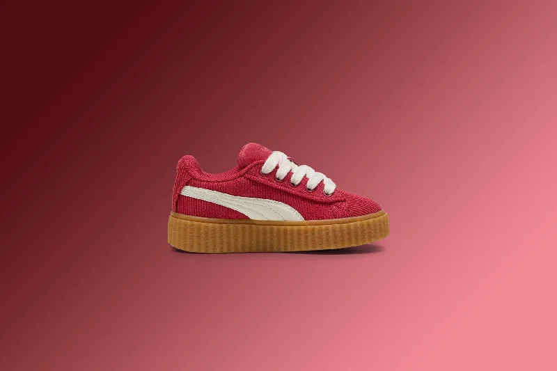 Puma x Fenty Creeper Phatty Corduroy (PS) - Club Red/Warm White/Gum