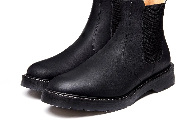 Black Greasy Dealer Boot