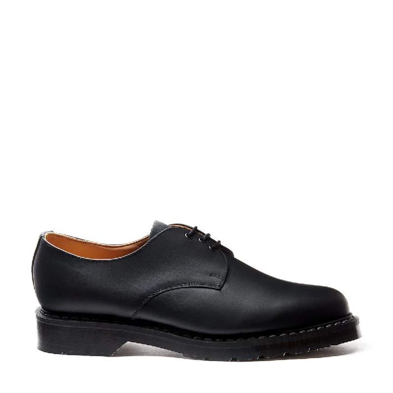 Black Greasy Gibson Shoe